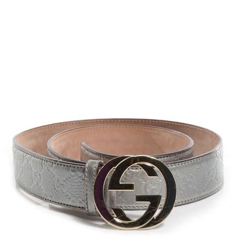 mens silver gucci belt ebay|gucci outlet belts.